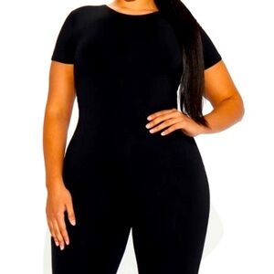 Black elegant like new jumpsuit/Romper size S